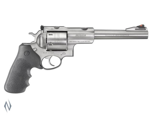 RUGER - RUGER SUPER REDHAWK 454 STAINLESS 190MM 7.5 INCH - SKU