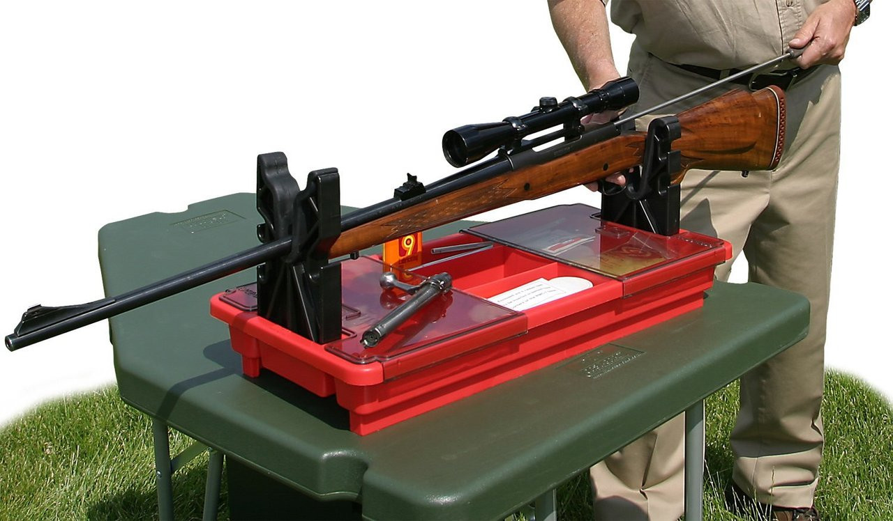 MTM - PORTABLE RIFLE MAINTENANCE RED - SKU: RMC-1-30