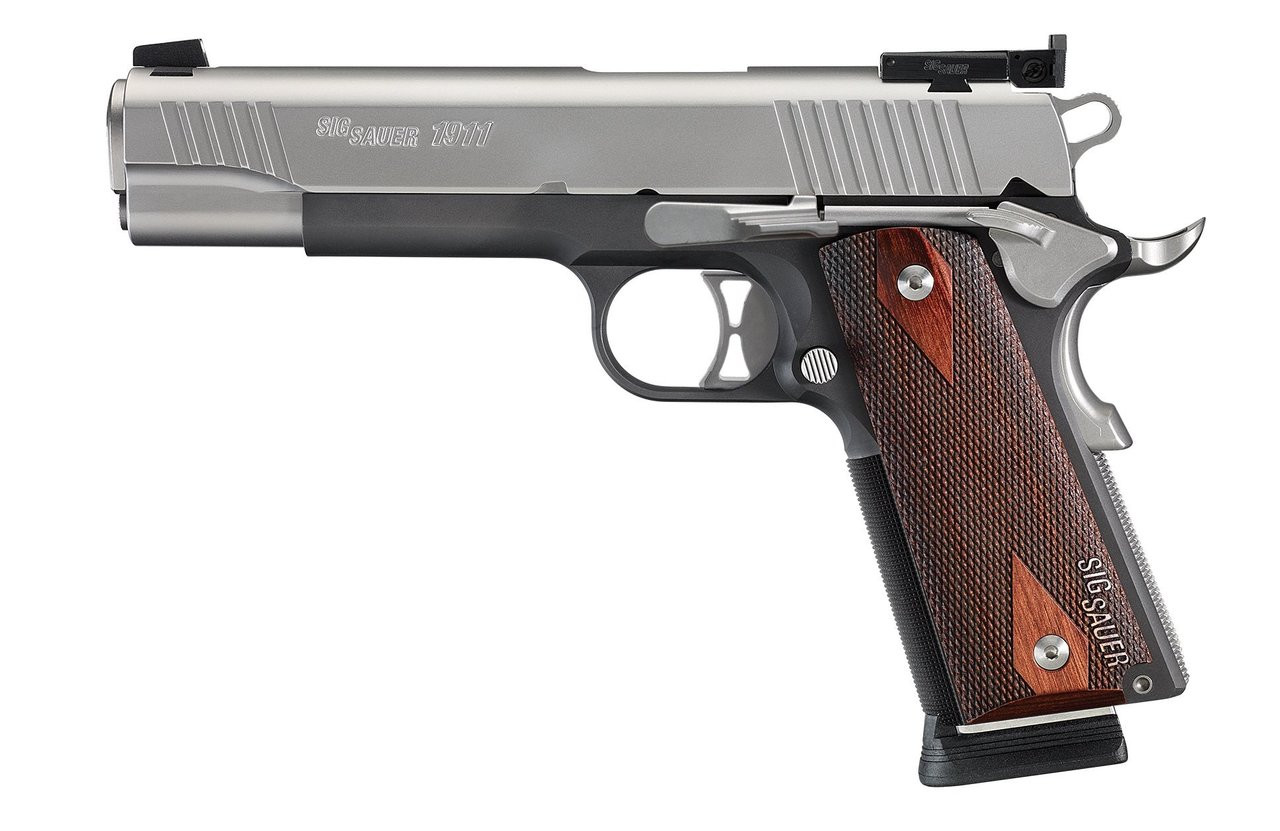 Sig Sauer 1911, 45 Trad. 2-TonADJ SAO Match Elite (2) 8rnd m - SKU