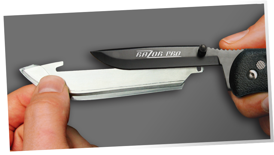 OUTDOOR EDGE - OUTDOOR EDGE RAZOR-PRO(ORANGE RAZOR+GUTTING BLD) - SKU ...