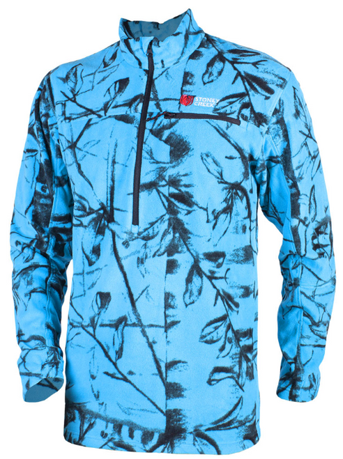 STONEY CREEK MICRO+ TOP L/S V2 BLAZE BLUE - SKU: 1640-L