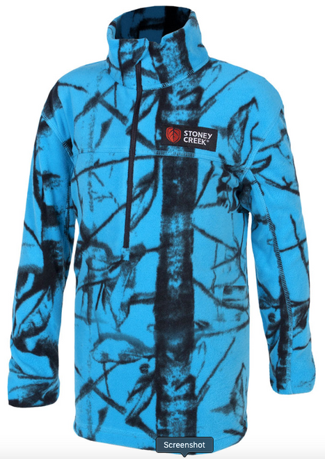 STONEY CREEK KIDS MICRO+ L/S TOP BLAZE BLUE - SKU: 5611-10