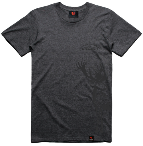 STONEY CREEK MOUNTAIN MARKET TEE GREY MARLE - SKU: HBM-7404-TMM-5XL