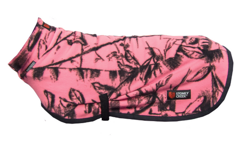 STONEY CREEK JONES DOG COAT FLEECE WATERMELON - SKU: JDWN-L STONEY CREEK JONES DOG COAT FLEECE WATERMELON - SKU: JDWN-L