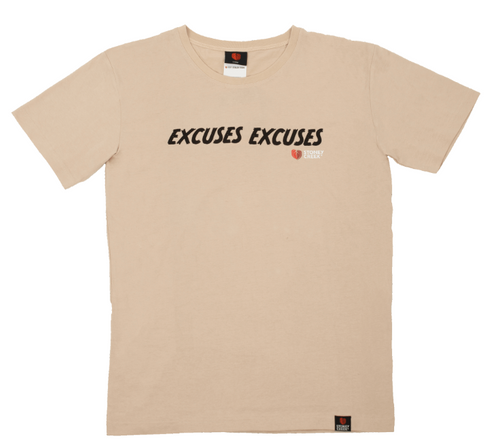 STONEY CREEK MENS HUNTING FISHING EXCUSES TEE SAND - SKU: LBM-8104-TSA-M