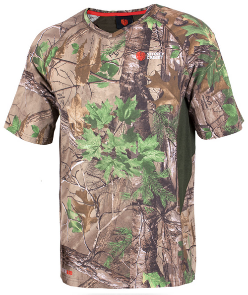 STONEY CREEK Q-WICK DRY TOP S/S RTXG/BAY - SKU: 1215-7XL