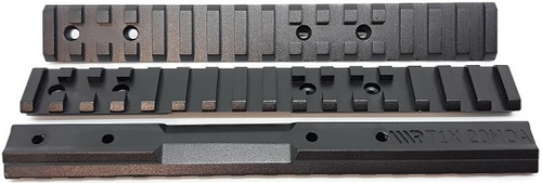 WR T1 RAIL 20-MOA 165MM BLACK - SKU: WRT120MOA165MM