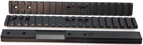 WR T1 RAIL 10-MOA 195MM BLACK - SKU: WRT110MOA195MM