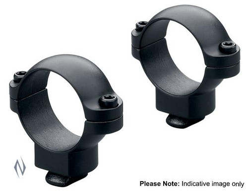 LEUPOLD DUAL DOVETAIL 1 INCH RINGS LOW MATTE - SKU: LE49915