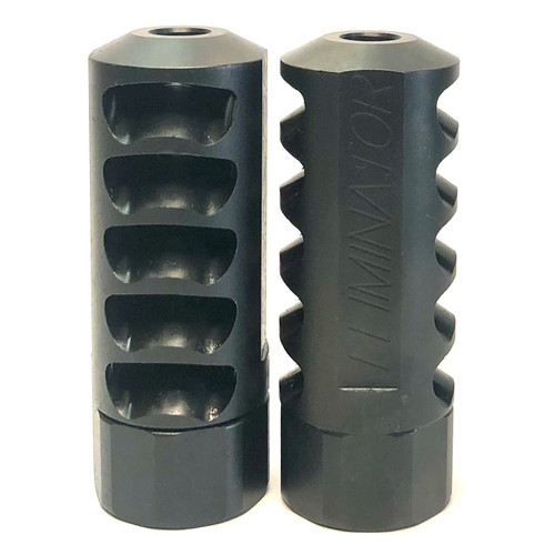 GRIZZLY -  ELIMINATOR MUZZLE BRAKE BLUED 5/8X24TPI  - SKU: GE58X24