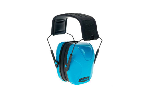 CALDWELL YOUTH PASSIVE EAR MUFFS NEON BLUE - SKU: CALD-YPNB