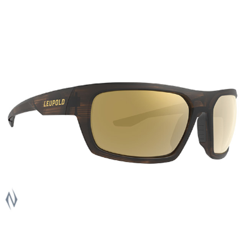 LEUPOLD SUNGLASSES PACKOUT MATTE TORTOISE BRONZE MIRROR - SKU: LE179094