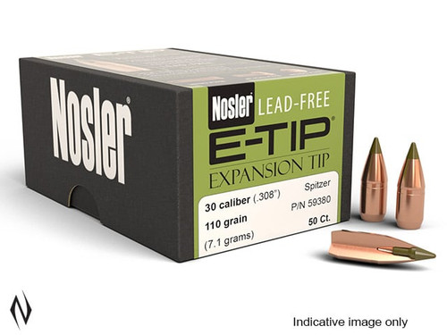 NOSLER 310 (7.62X39) 123GR SP E-TIP 50PK - SKU: NET762123