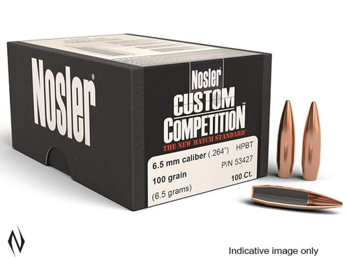 NOSLER 6.5MM 100GR HPBT CUSTOM COMP 250PK - SKU: NCC6.5100B