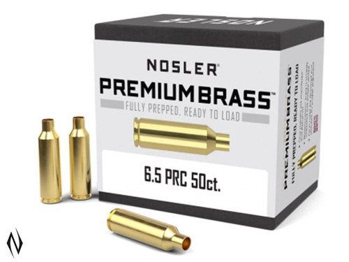NOSLER CUSTOM BRASS 6.5 PRC 50PK - SKU: NCB65PRC