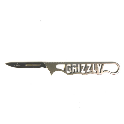 GRIZZLY CAPING KNIFE STAINLESS STEEL LEATHER SHEATH 10X 60A HAVALON BLADES - SKU: GPKHSS