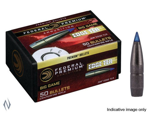 FEDERAL PROJECTILE 308 200GR EDGE TLR 50PK - SKU: FPB308ETLR2