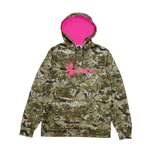 SPIKA GO CLASSIC HOODIE - WOMENS - BIARRI CAMO - LARGE - SKU: GOH-CLC-2A4