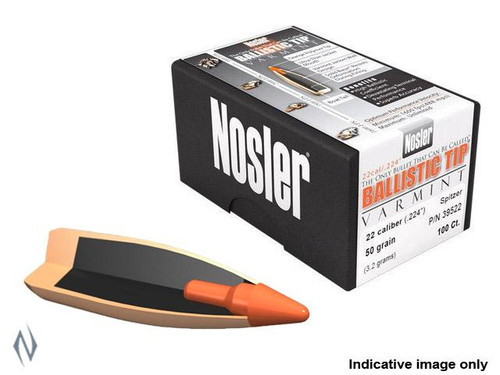 NOSLER 204 32GR BALLISTIC TIP 100PK - SKU: NB20432