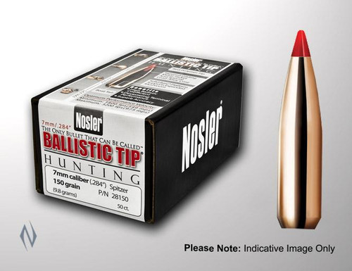 NOSLER 257 100GR BALLISTIC TIP 50PK - SKU: NB25100