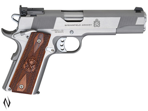 SPRINGFIELD 1911 LOADED TARGET 9MM 127MM STAINLESS - SKU: SAPI9134LCA SPRINGFIELD 1911 LOADED TARGET 9MM 127MM STAINLESS - SKU: SAPI9134LCA