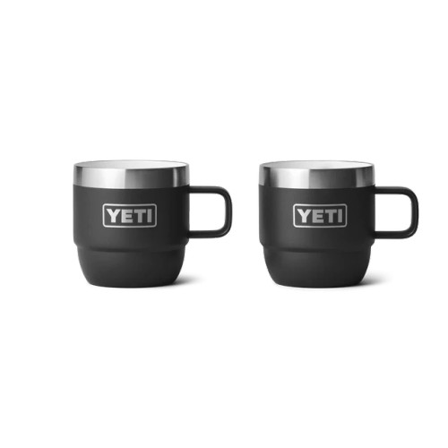 YETI RAMBLER 6 OZ ESPRESSO MUG BLACK 2 PACK V2 - SKU : 888830370803