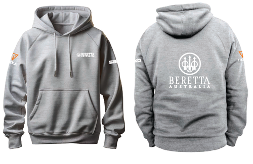 BERETTA AUSTRALIA HOODIE TIKKA/SAKO GREY SIZE: MEDIUM- SKU: BAMERCH-0288-M