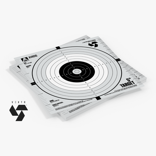 VEKTR 5 INCH TARGET 25PK - SKU: A1401G