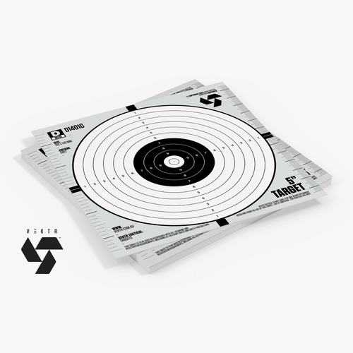 VEKTR 5 INCH TARGET 25PK - SKU: D1401G