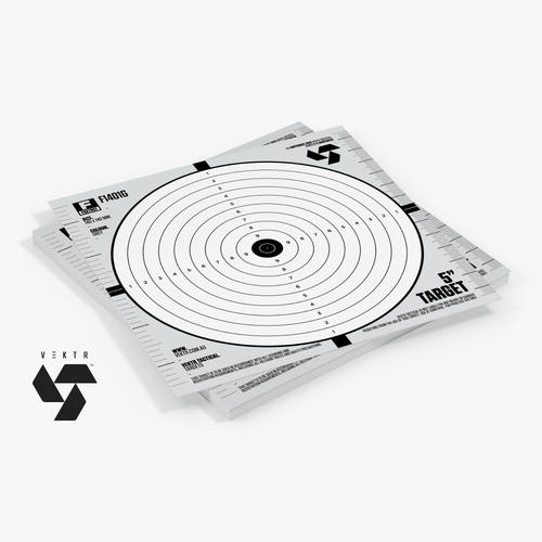VEKTR 5 INCH TARGET 25PK - SKU: F1401G