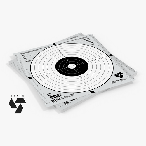 VEKTR 6 INCH TARGET 25PK - SKU: H1701R