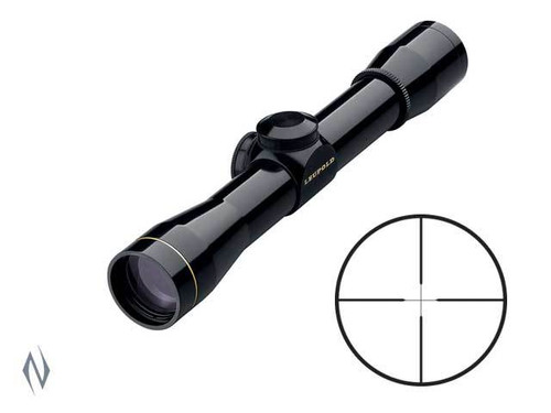 LEUPOLD FX-I RIMFIRE 4X28 GLOSS FINE DUPLEX - SKU: LE58670