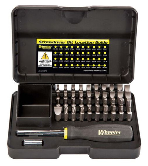 WHEELER SCREWDRIVER SET PROFESSIONAL GUNSMITH 43 PCE - SKU: WH-GSS43