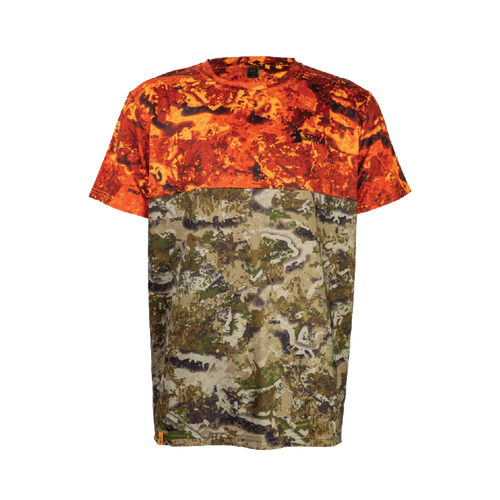 SPIKA TRAIL T-SHIRT - BIARRI BLAZE- SMALL- SKU: HCT-TRZ-1A2