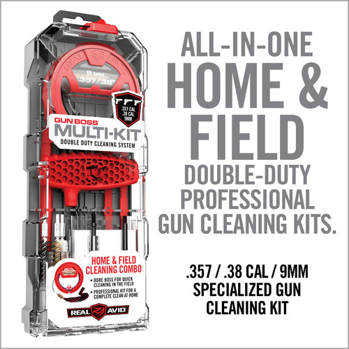 REAL AVID Gun boss multi kit 9MM .357/.38 - SKU: AVGBMK9MM