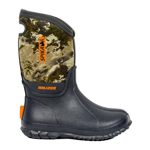 SPIKA BRUZER GUMBOOT KIDS - BIARRI CAMO - US4 - SKU: FWU-BZA-6Y4