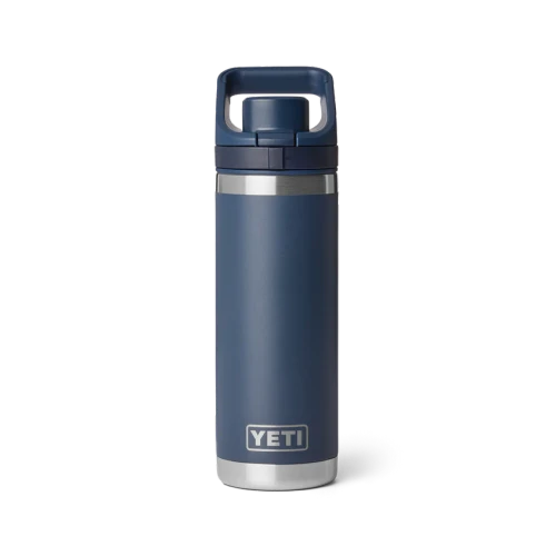 YETI RAMBLER R18 FLIP CHUG BOTTLE NAVY SKU: 21071507028