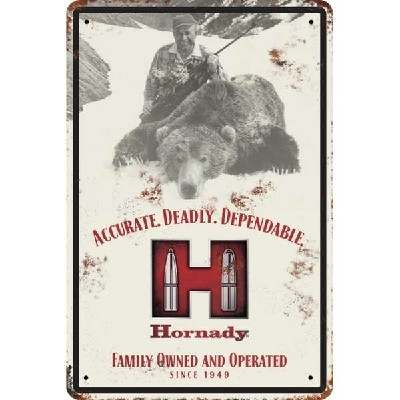 HORNADY JOICE TIN SIGN - SKU: 99112