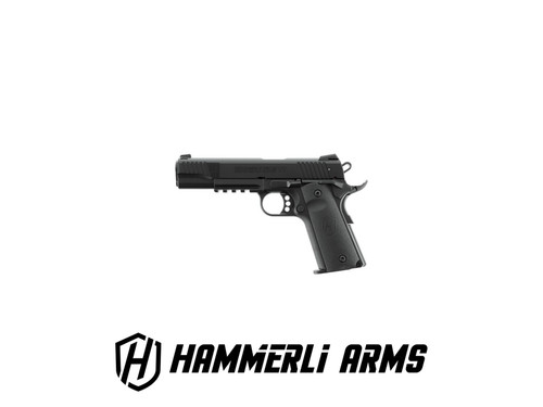 HAMMERLI ARMS FORGE H1 (1911) 22 5in BLK .22 LR 10 Round SKU: HM-517.10.00 10R