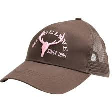 RIDGELINE - PRIDE CAP BROWN/PINK - SKU : RLACAPBRNP