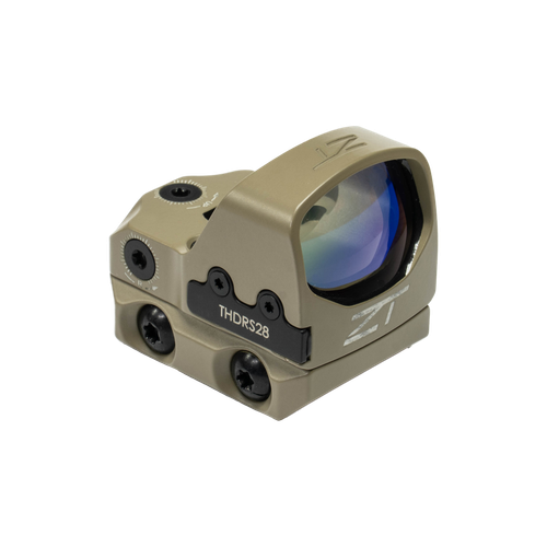 ZEROTECH THRIVE HD MULTI RETICLE GREEN LOW FDE - SKU: THDRS28MGFL 