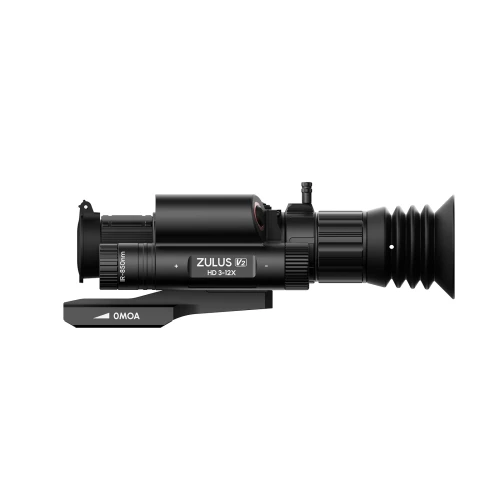 DNT – ZULUS HD V2 3-12X Digital Night Vision Scope With Laser Rangefinder and Ballistic Calculator - SKU : ZHD312R-V2