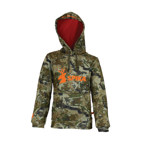 SPIKA GO CLASSIC HOODIE - BOYS - BIARRI CAMO - SIZE 2 - SKU: GOH-CLC-4K0