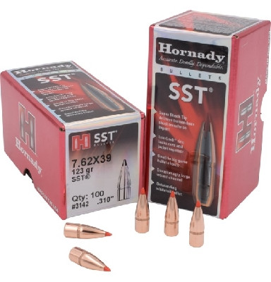 HORNADY - 7.62X39 123 GR V-MAX - SKU: H3142