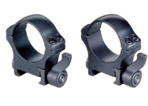 Recknagel - PSG Mounts w/Levers D 36mm Height 7mm - SKU: R57536-0701