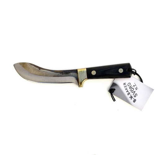 Svord - Curved Skinner 5 3/4IN Black Micarta - SKU: SV677MCR