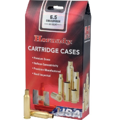 HORNADY - BULK CASE 6.5 CREEDMOOR UNPRIMED (2000/CASE) - SKU: H86281B