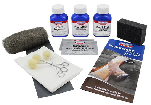 BIRCHWOOD CASEY - COMPLETE PERMA BLUE LIQUID GUN BLUE KIT - SKU: BC-13801