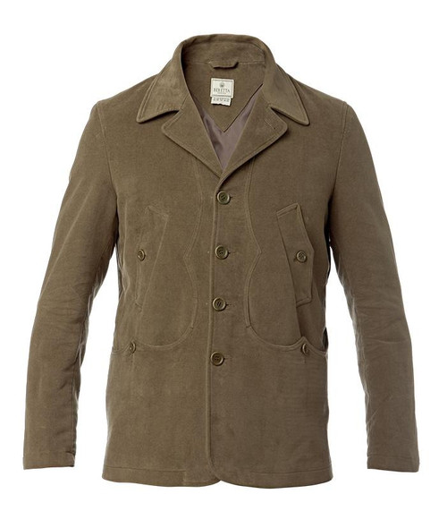 Waxed Cotton Jacket Brown 48 M - SKU: GUG5-2066-0846/48 - Size: Medium