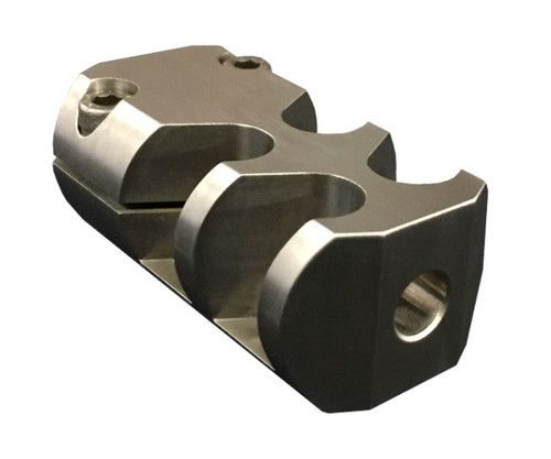 GRIZZLY - TAC MUZZLE BRAKE STAINLESS - THREAD: M18X1P - SKU: GTACSM18